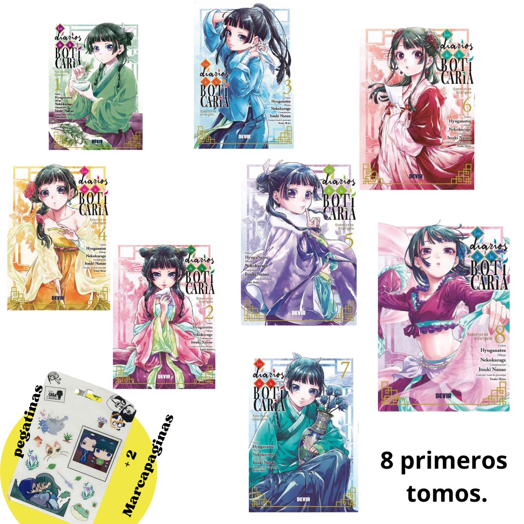 Pack Los diarios de la boticaria  (Edición Devir)
