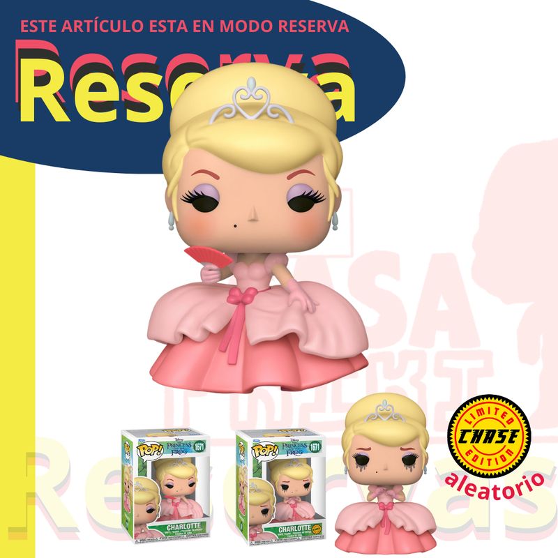 Charlotte Funko Pop! Disney Tiana y el Sapo Charlotte Funko Pop! Disney Tiana y el Sapo