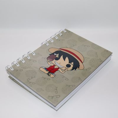 Luffy from One Piece personalized hardcover notebook A6