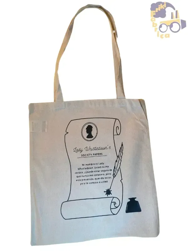 Bridgerton bolsa de tela Bridgerton Bridgerton bolsa de tela Bridgerton