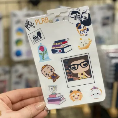 Plancha de pegatinas Bella de La Bella y La Bestia