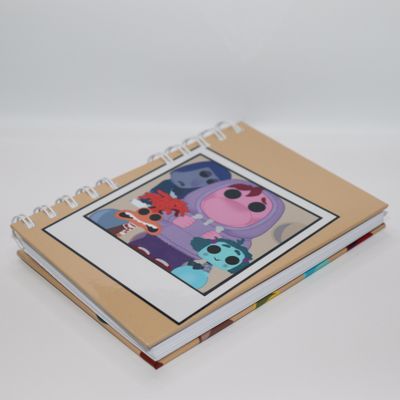 Carl and Ellie personalized hardcover notebook A6