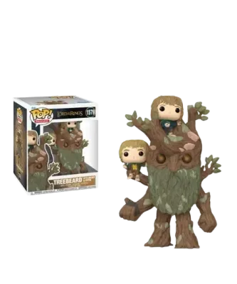 Treebeard con Merry y Pippin  Funko Pop! Movies El Señor de los Anillos