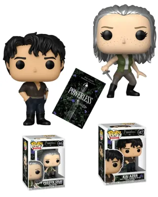 Pack 2 figuras Príncipe Kai y Paedyn Funko Pop Book Powerless