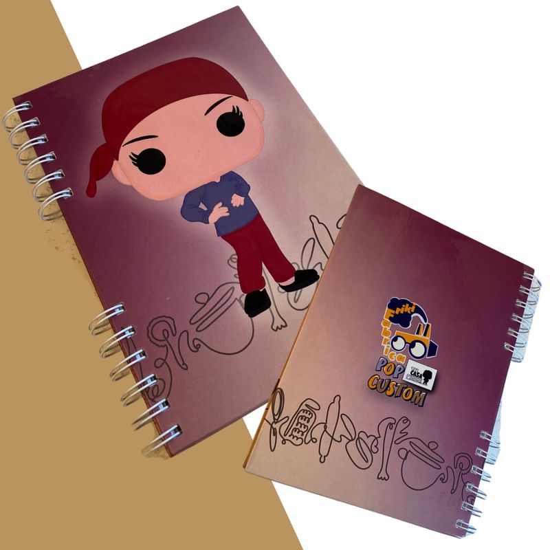Cuaderno Funko Pop personalizado tapa dura a5