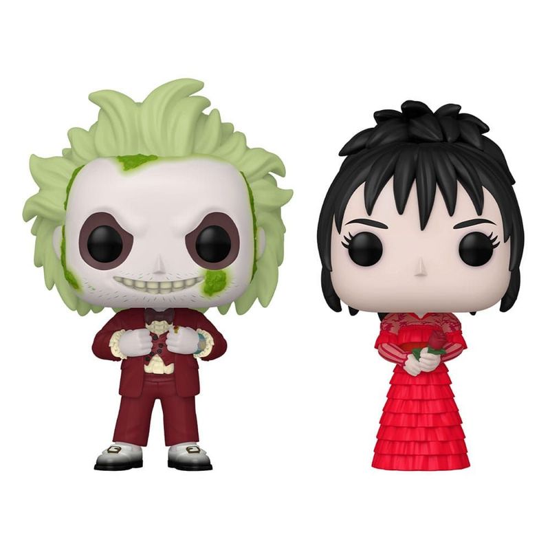 Beetlejuice y Lydia Deetz Funko Pop Movies Beetlejuice 2 Beetlejuice y Lydia Deetz Funko Pop Movies Beetlejuice 2