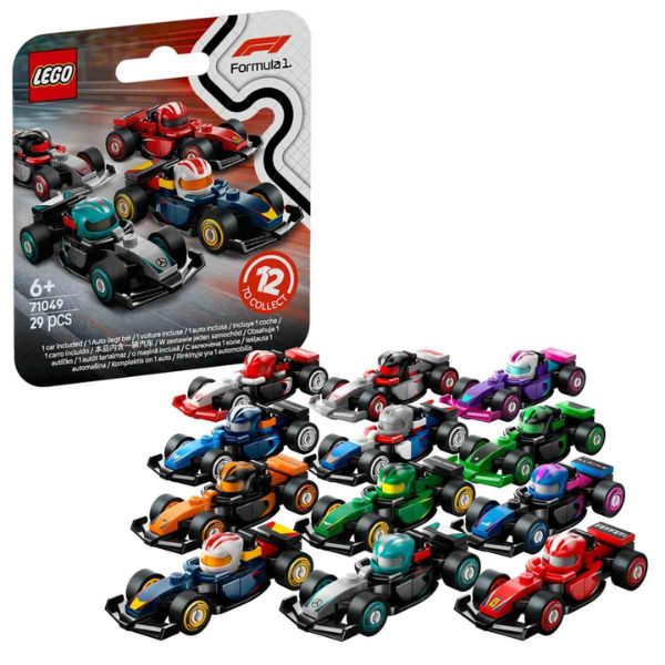 LEGO Minifigures - Coches de F1 Coleccionables