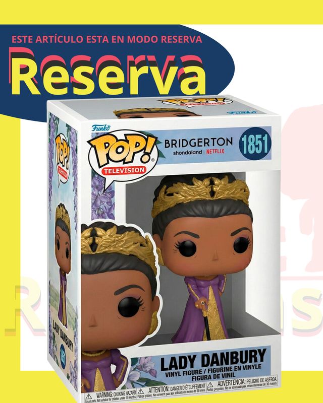 Lady Danbury Funko Pop! TV De Bridgerton Lady Danbury Funko Pop! TV De Bridgerton