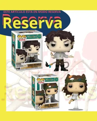 Pack dos figuras Jude Duarte 51 y Cardan Greenbriar 52 Funko Pop! Book El Príncipe Cruel