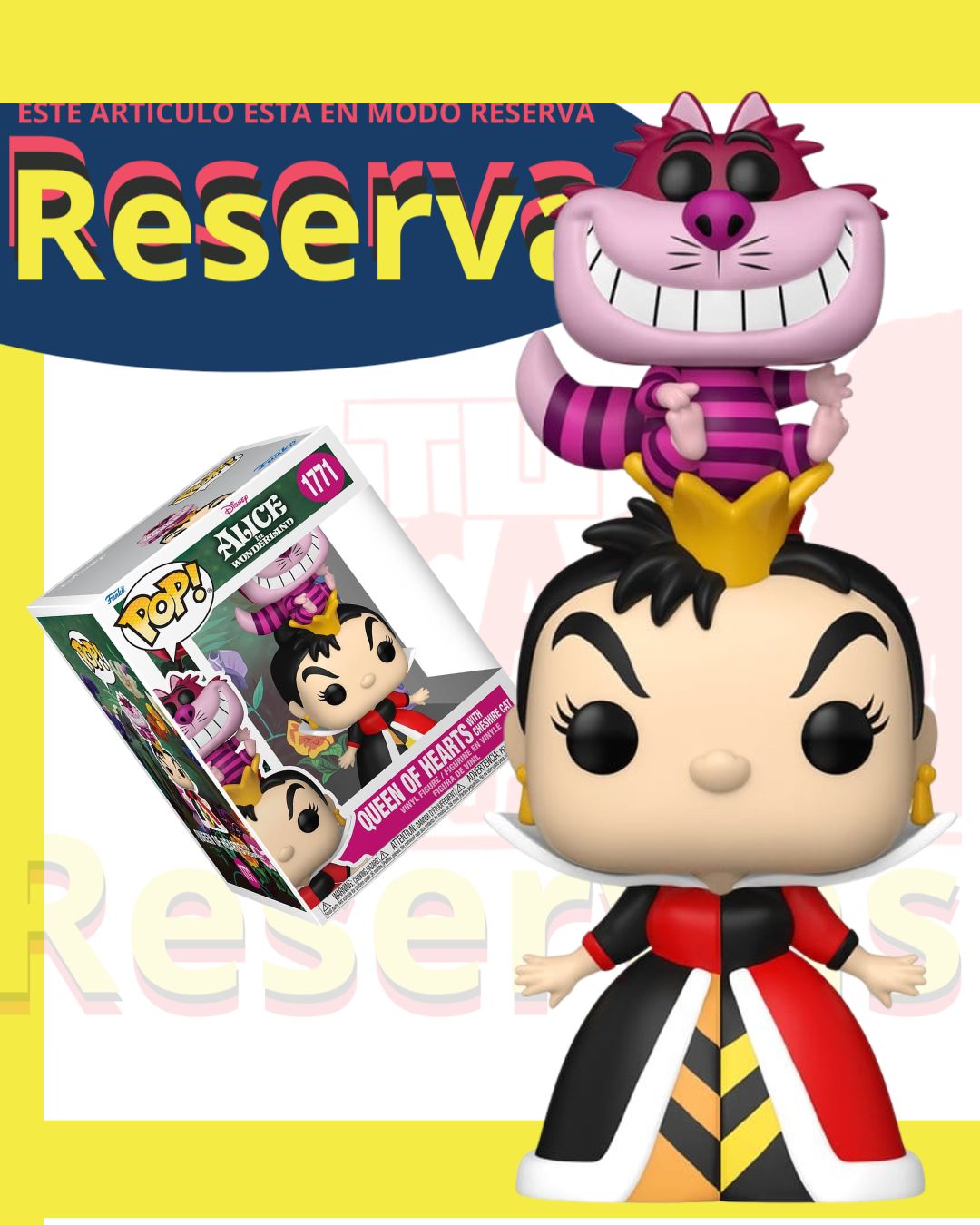 Queen of Hearts Funko Pop Disney Alicia en el país de las maravillas
