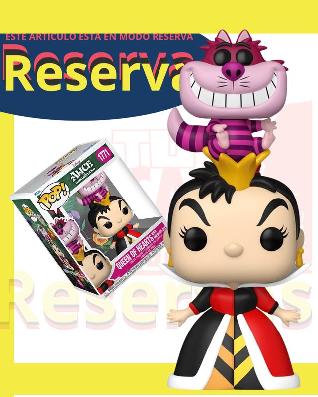 Queen of Hearts Funko Pop Disney Alicia en el país de las maravillas