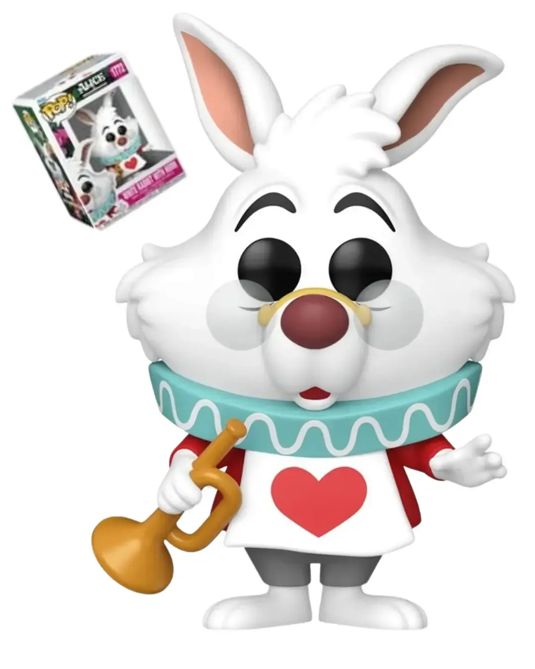 Conejo con bocina Funko Pop Disney Alicia en el país de las maravillas