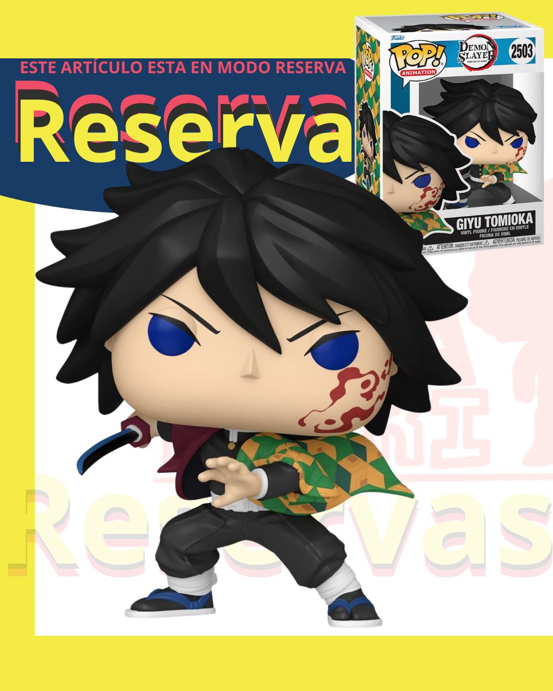 Giyu Funko Pop Animation Demon Slayer: Kimetsu no Yaiba