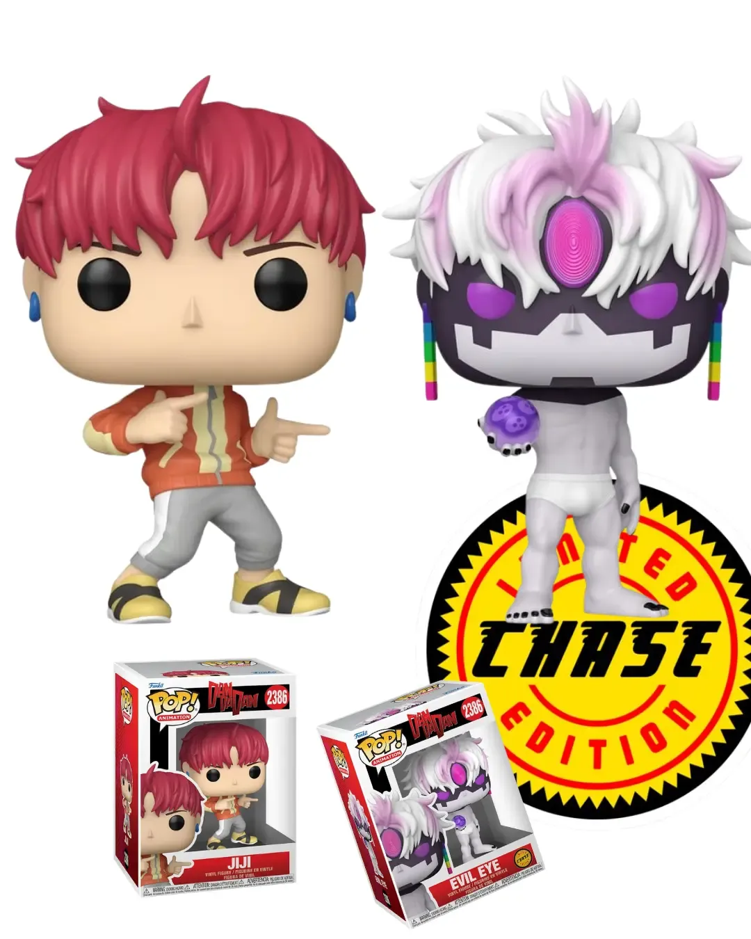 Bundle Jiji y Mal de ojo Funko Pop Animation Dandadan