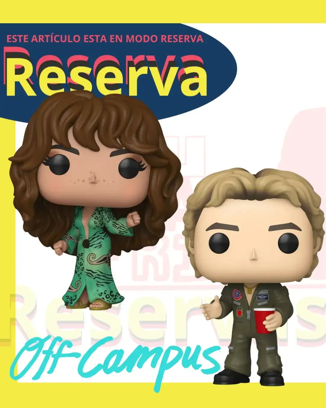 Pack Allie Hyes y Dean Di Laurentis Funko Pop TV Off Campus