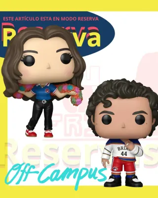 Pack Hannah Wells y Garrett Graham Funko Pop TV Off Campus