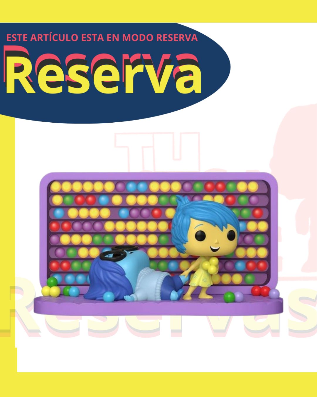 Felicidad y Tristeza Funko Pop Mini Moment Disney Pixar Inside Out