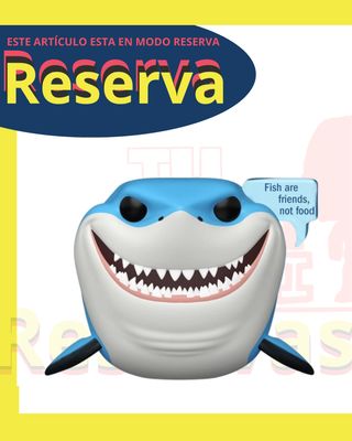 Bruce Funko Pop Disney Pixar Buscando a Nemo