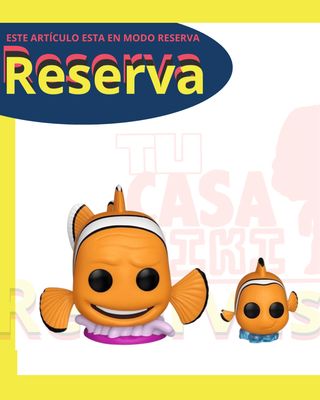 Marlin con Nemo Funko Pop Disney Pixar Buscando a Nemo