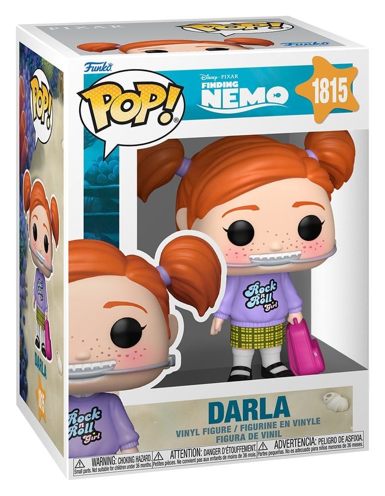 Darla Funko Pop Disney Pixar Buscando a Nemo