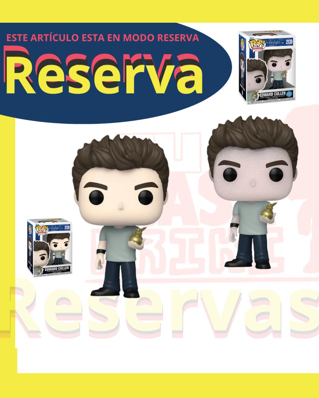 Bundle Edward Funko Pop Movies Crepusculo