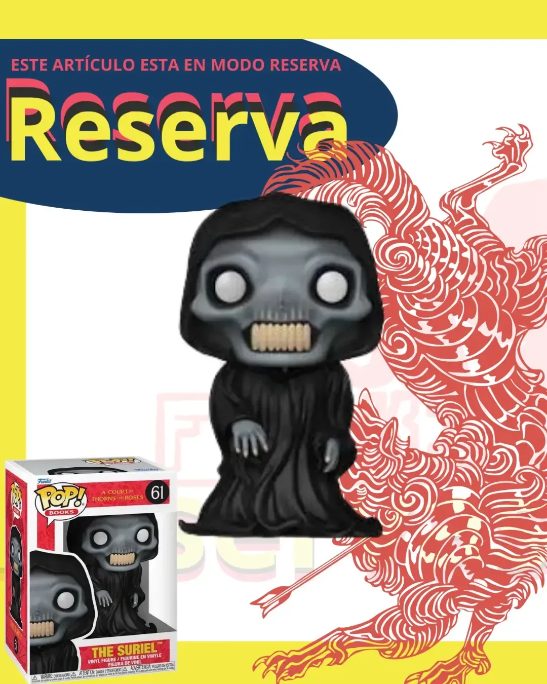 The Suriel Funko pop Book Acotar