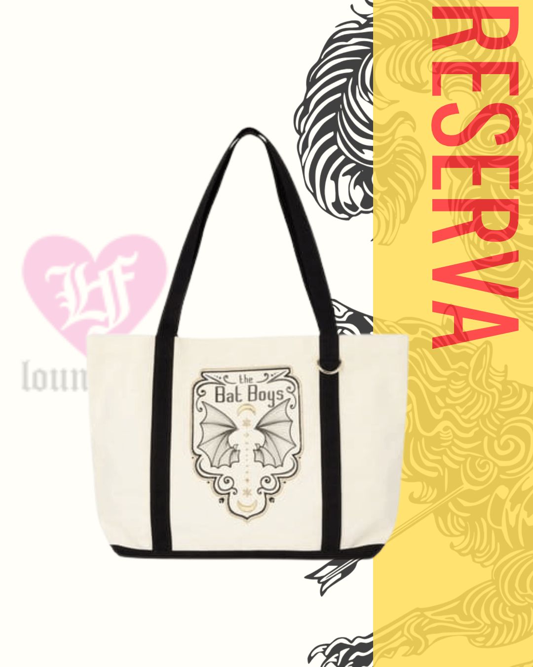 Bolsa de tela The Bat Boys de la saga ACOTAR