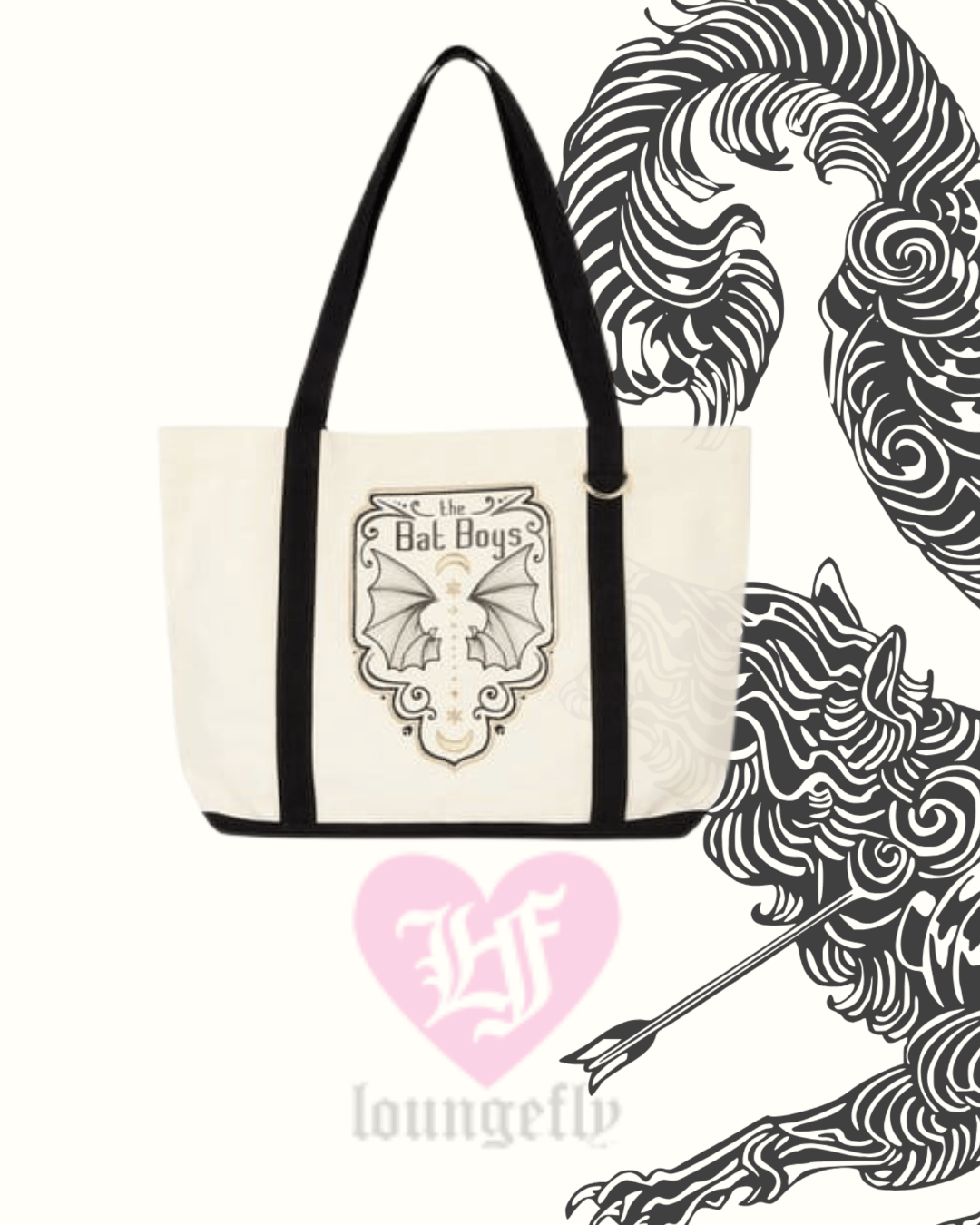 Bolsa de tela The Bat Boys de la saga ACOTAR