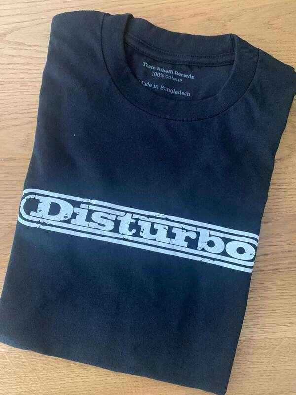 T-shirt nera Disturbo