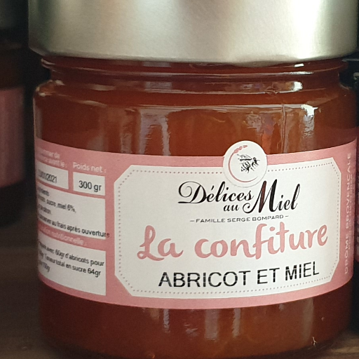 Confiture d'abricot au miel Confiture d'abricot au miel