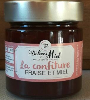 Confiture de fraise et miel Confiture de fraise et miel