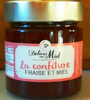 Confiture de fraise et miel Confiture de fraise et miel