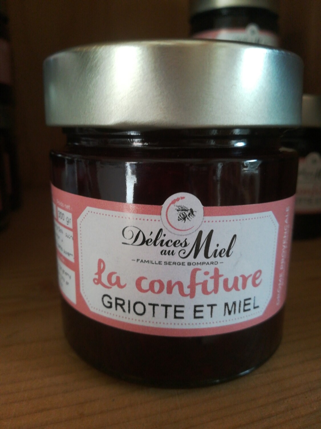 Confiture de griottes au miel Confiture de griottes au miel