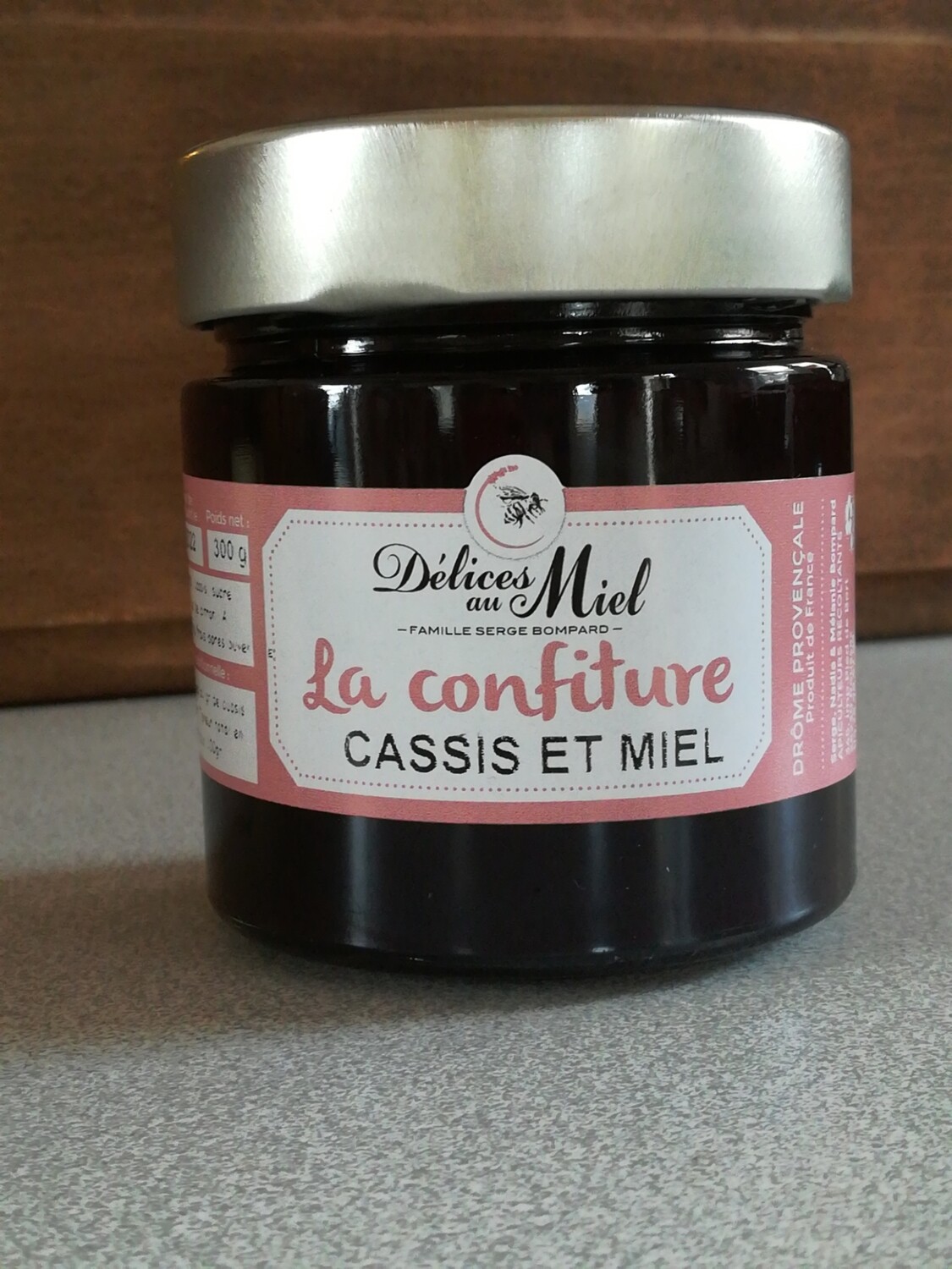 Confiture de cassis au miel Confiture de cassis au miel