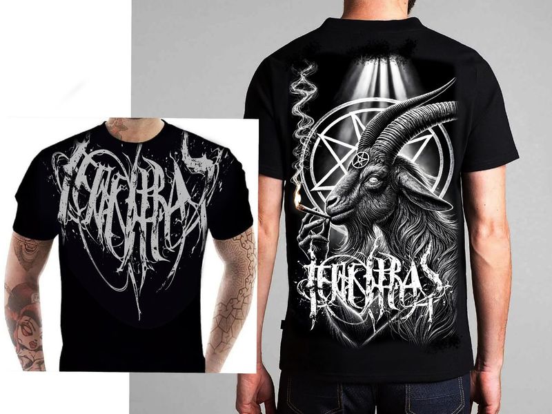 T-shirt - Smoking goat