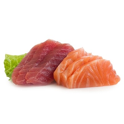 Zalm / tonijn sashimi