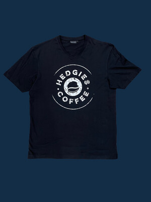 Retro T-shirt Hedgies.Coffee