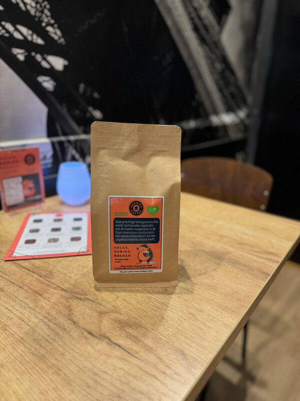 Gayo biologisch koffiebonen 500gram Gayo biologisch koffiebonen 500gram