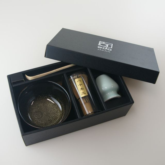 Matcha set met 50 gram bio matcha poeder