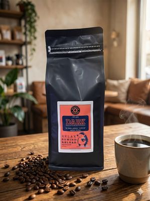 Hedgies.Beans DARK roast 1 Kg