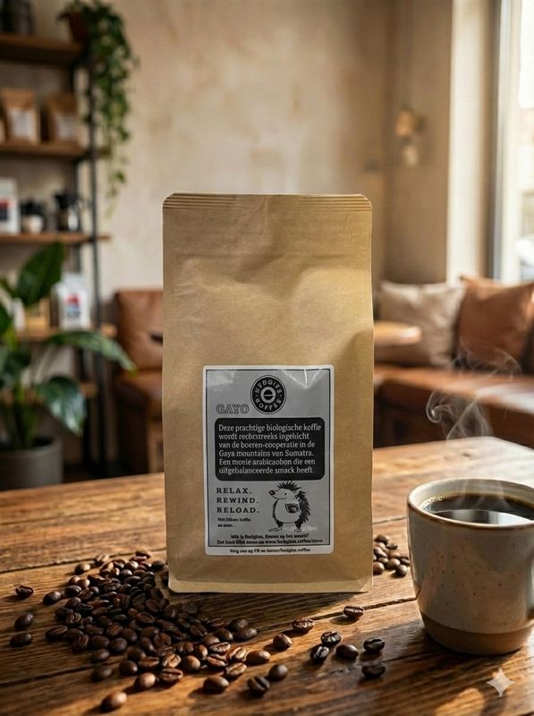 Gayo biologisch koffiebonen 500gram