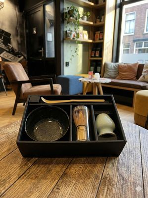 Matcha set met 50 gram bio matcha poeder