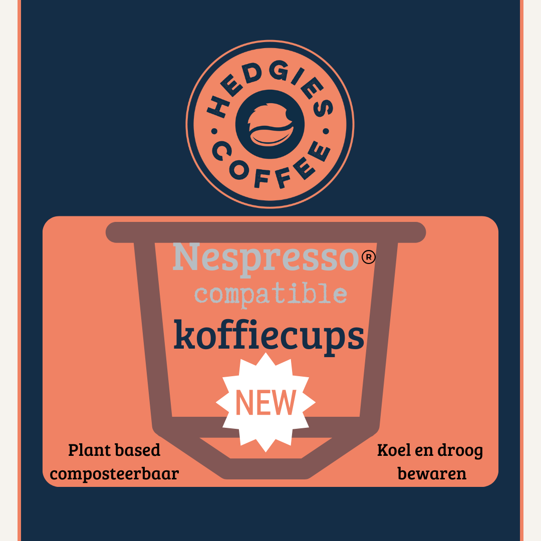 Hedgies.Coffee Cups ABONNEMENT (100 stuks)