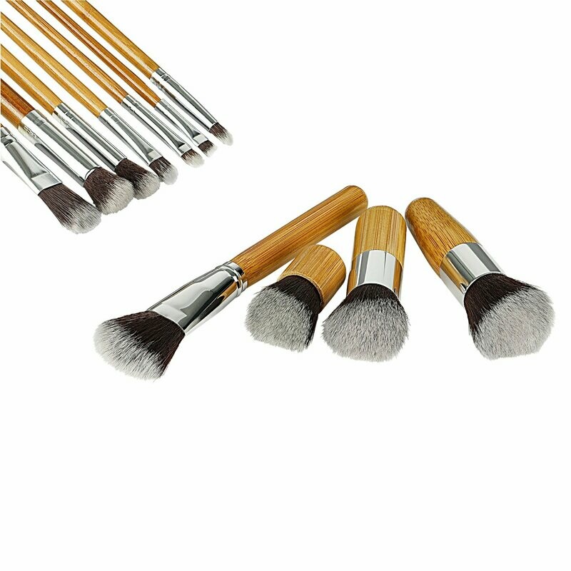 11 Piece Prosfessional Make-up Eco Make Up Brush Set 11 Piece Prosfessional Make-up Eco Make Up Brush Set