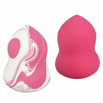 2-Pack Beauty sponges - Marble and regular Effect