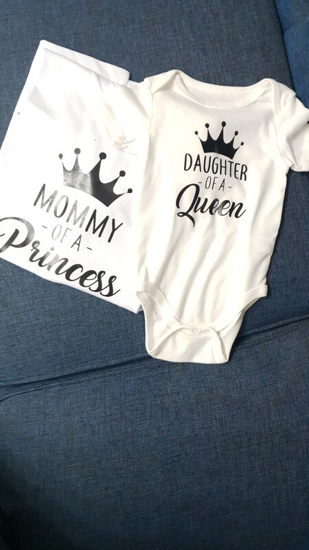 Camiseta y mameluco