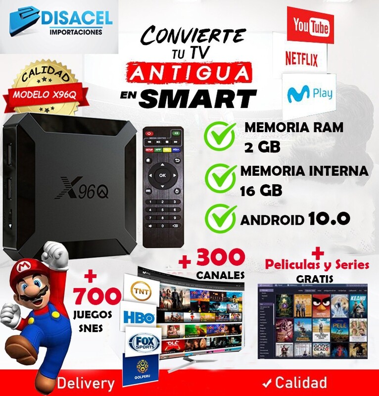 Android Tv box X96Q 2GB ram 16GB