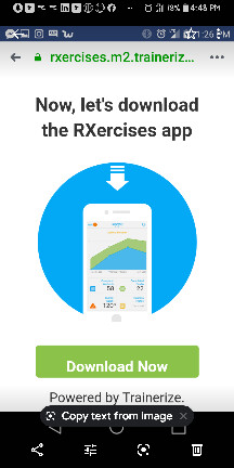 RXercises© Online Health Coaching App