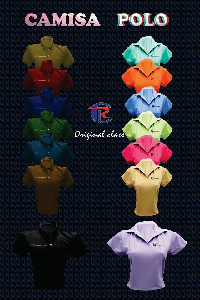 Camisa polo con logo bordado