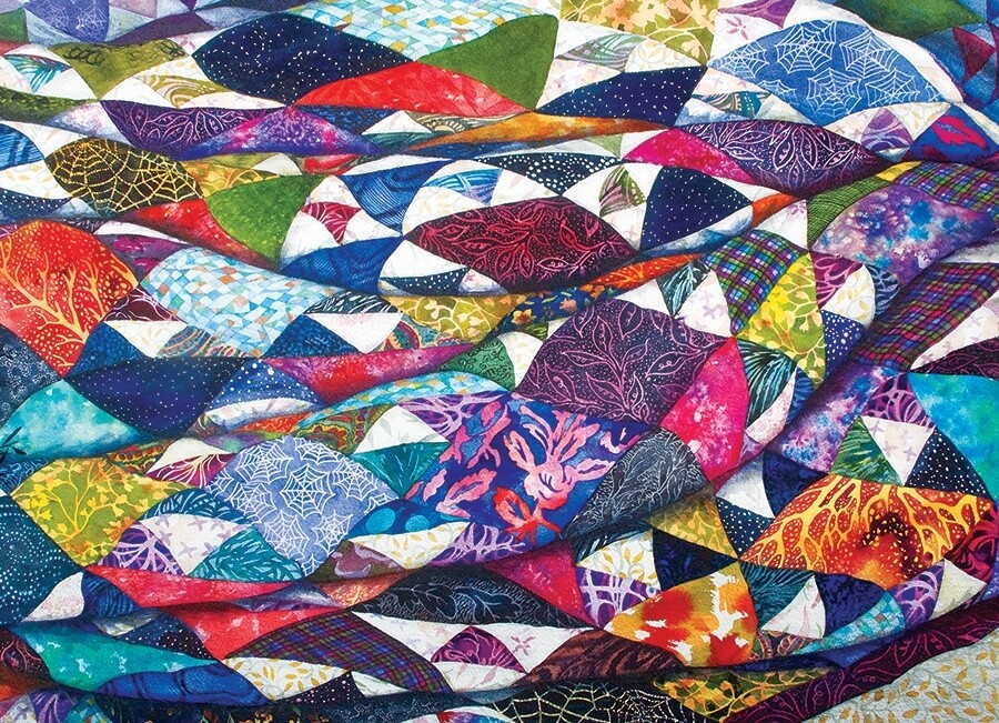 Portrait of a Quilt - 500 Piece Cobble Hill Puzzle